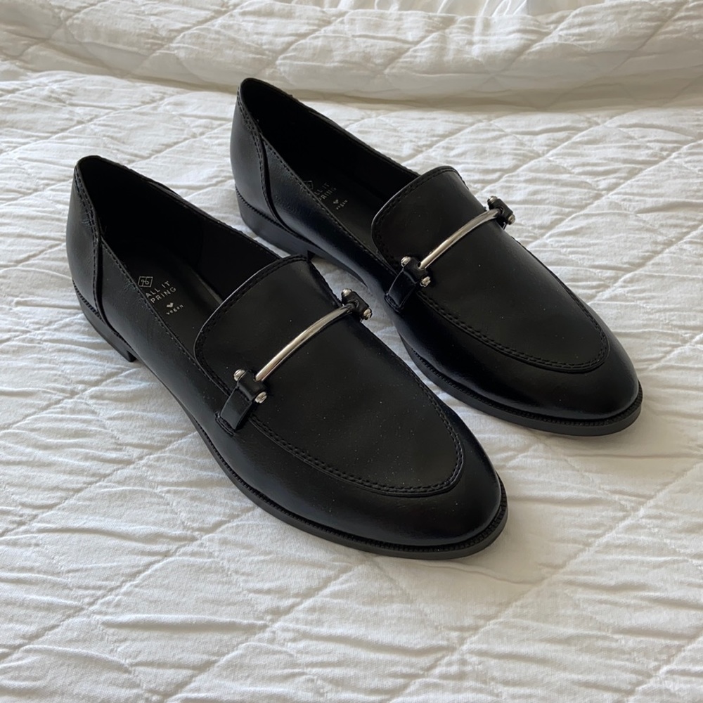 Call It Spring Black Loafers